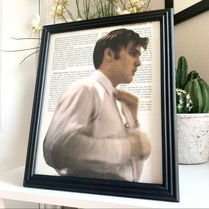 Elvis Presley Classic Portrait Collage Vintage Rock n Roll Wall Art